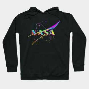 Nasa Neon Chrome Hoodie